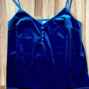 Velvet camisole